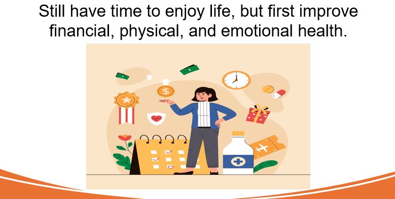 financial physical and emotional health