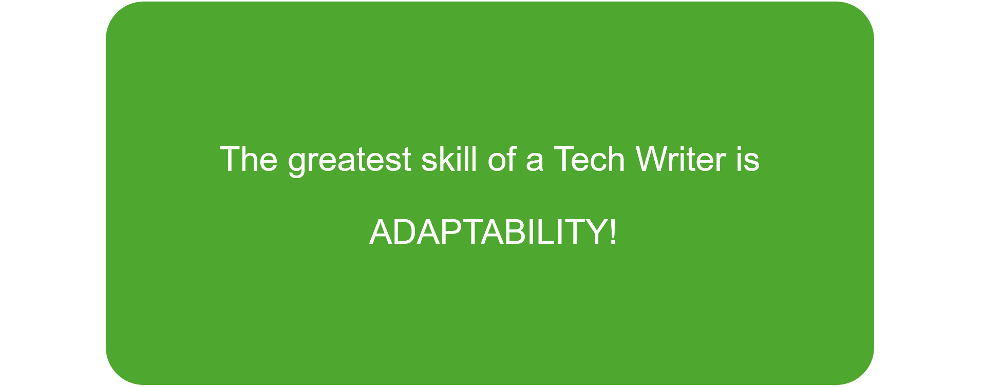 technical writer key skills